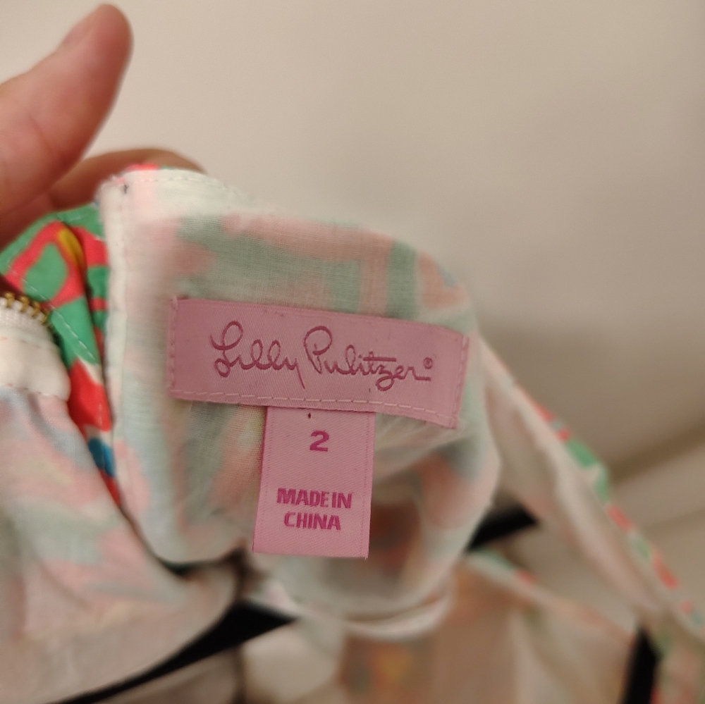 Lily Pulitzer Delia Sandbar Dress - Picture 6 of 6
